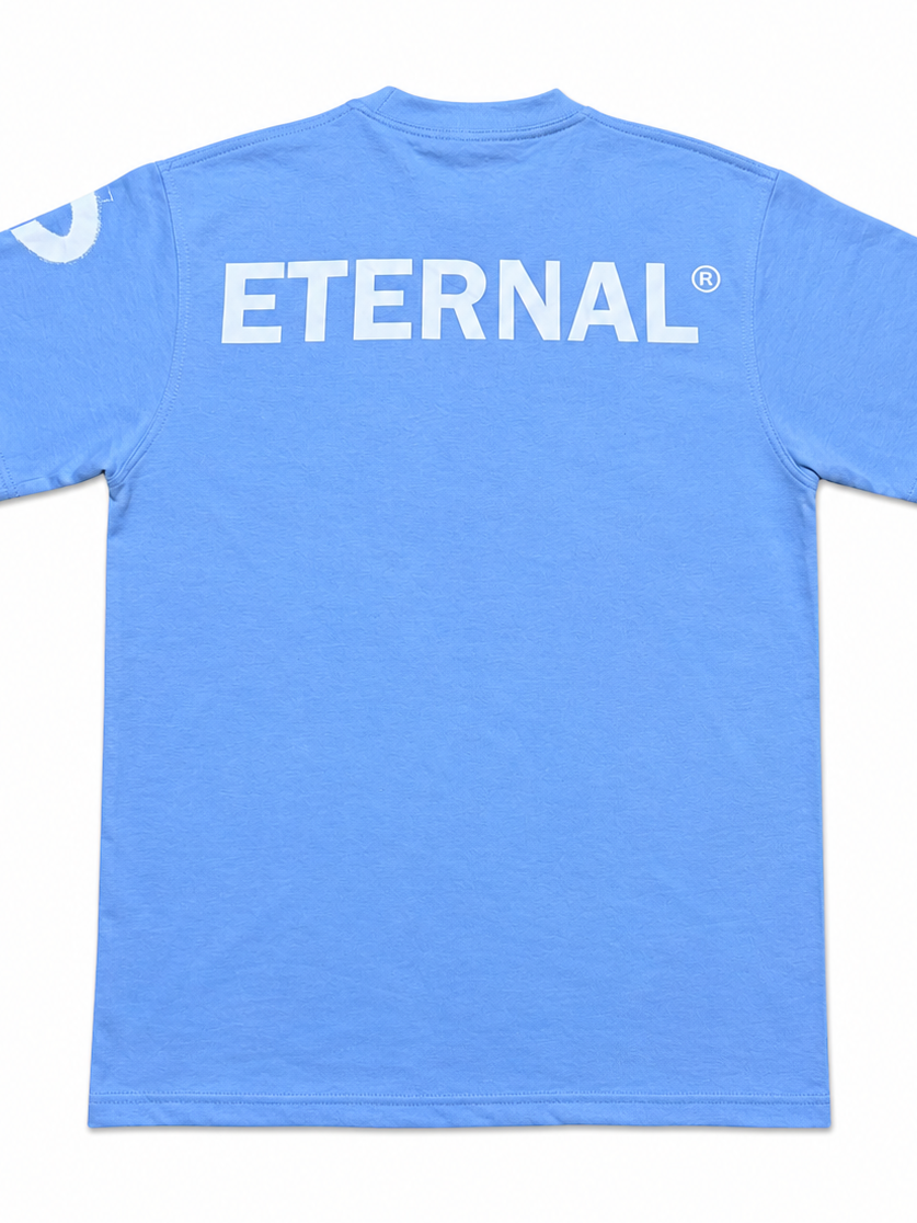 PNDMC x ETRNL Blue Graffiti Shirt
