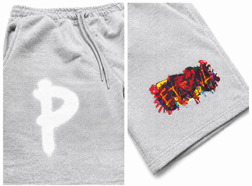PNDMC x ETRNL Graffiti Shorts